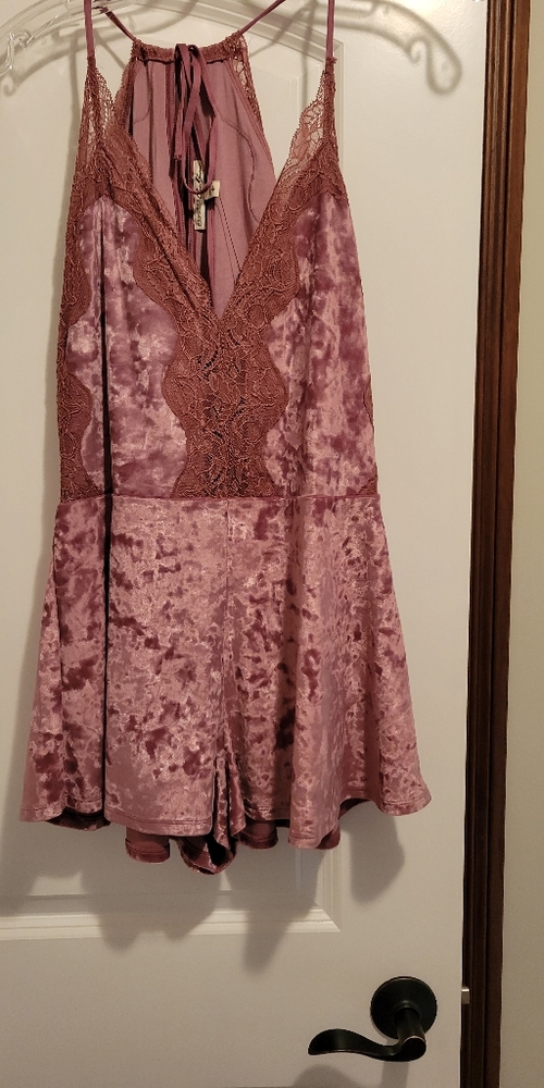Velvet Romper